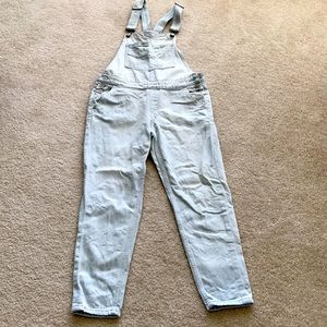 Light Denim Overalls